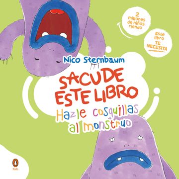 portada SACUDE ESTE LIBRO 1 - STERNBAUM, NICO - Libro Físico (in Spanish)