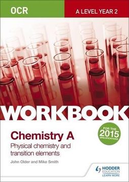 portada OCR A-Level Year 2 Chemistry A Workbook: Physical chemistry and transition elements