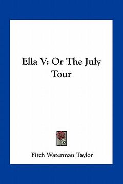 portada ella v: or the july tour (in English)