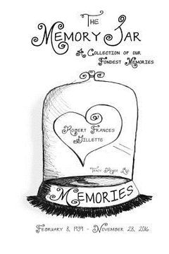 portada Robert Frances Gillette: Memory Jar Book (en Inglés)