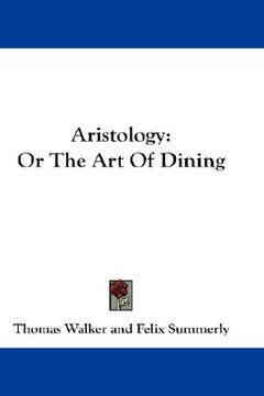 portada aristology: or the art of dining