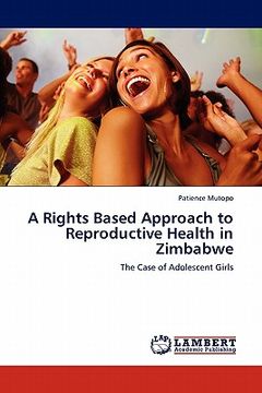 portada a rights based approach to reproductive health in zimbabwe (en Inglés)