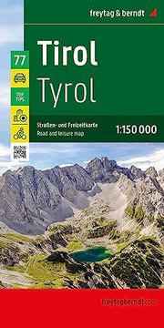 portada Tyrol, Road and Leisure Map, 1: 150. 000