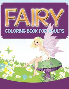 portada Fairy Coloring Book For Adults (en Inglés)