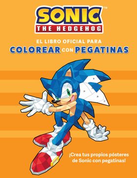 portada Sonic the Hedgehog. El Libro Oficial Para Colorear