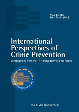 portada international perspectives of crime prevention (en Inglés)