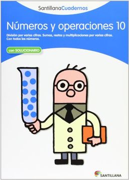 portada Números y operaciones, Educación Primaria. Cuaderno 10 (in Spanish)
