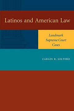 portada Latinos and American Law: Landmark Supreme Court Cases (en Inglés)