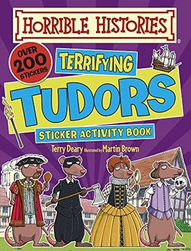 portada Terrifying Tudors: Horrible Histories Sticker Activity Book