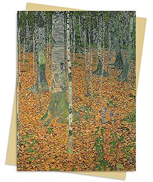 portada Gustav Klimt: The Birch Wood Greeting Card Pack: Pack of 6 (Greeting Cards) 