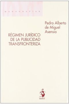 portada Regimen juridico publicidad (in Spanish)