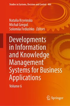 portada Developments in Information and Knowledge Management Systems for Business Applications: Volume 6