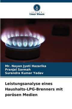 portada Leistungsanalyse eines Haushalts-LPG-Brenners mit porösen Medien (en Alemán)