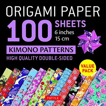portada Origami Paper 100 Sheets Kimon (en Inglés)