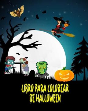 portada Libro para Colorear de Halloween: Increíble libro para colorear de Halloween!