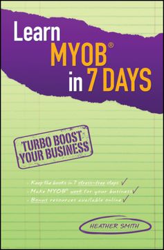 portada learn myob in 7 days (en Inglés)