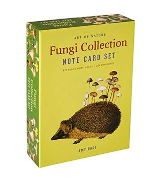 portada Art of Nature: Fungi Boxed Card set (Set of 20 Cards): (Gifts for Mushroom Enthusiasts and Nature Lovers) 