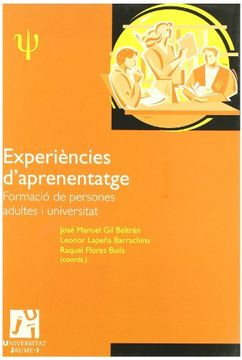 portada Experiències d'aprenentatge: formació de persones adultes i universitat. (Psique) (in Spanish)