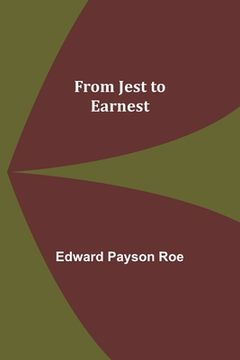 portada From Jest to Earnest (in English)