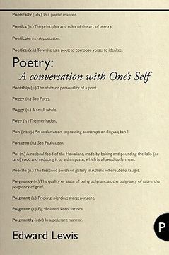 portada poetry: a conversation with one's self (en Inglés)