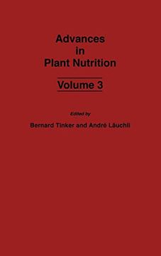 portada Advances in Plant Nutrition: Volume 3 (en Inglés)