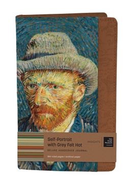 portada Van Gogh Self-Portrait with Grey Felt Hat Journal (en Inglés)