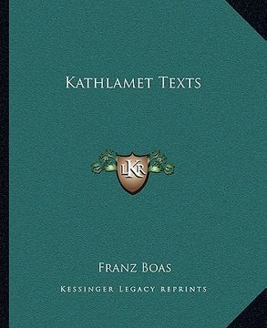 portada kathlamet texts (in English)