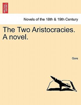 portada the two aristocracies. a novel. vol. iii