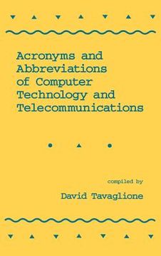portada acronyms and abbreviations of computer technology and telecommunications (en Inglés)