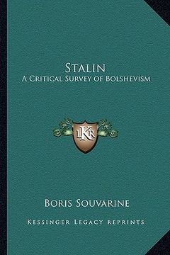 portada stalin: a critical survey of bolshevism (en Inglés)