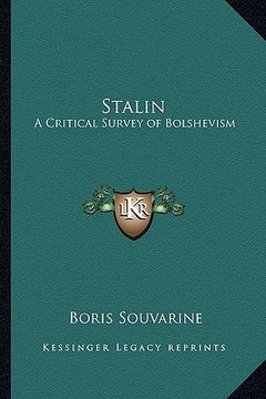 portada stalin: a critical survey of bolshevism (in English)