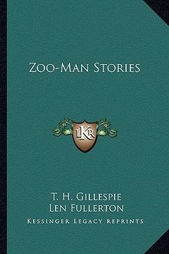 portada zoo-man stories (en Inglés)