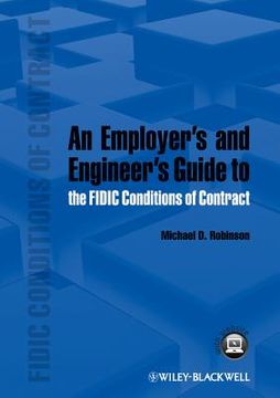 portada an employer's and engineer's guide to the fidic conditions of contract (en Inglés)