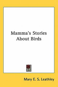portada mamma's stories about birds (in English)