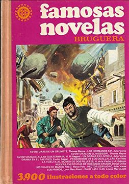 portada Famosas Novelas Bruguera Tomo Xiii - 13 - Edt. Bruguera, 2ª Edición, 1978.