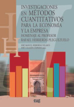 portada Investigaciones en métodos cuantitativos para la economía y la empresa: Homenaje al profesor Rafael Herrerías Pleguezuelo