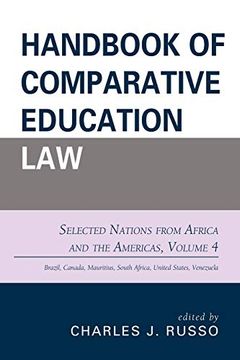 portada Handbook of Comparative Education Law: Selected Nations From Africa and the Americas (Volume 4) (en Inglés)