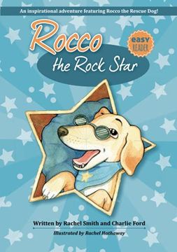 portada Rocco the Rock Star: 1 (Beginning Chapter Books, Graphic Novels for Kids, Kids Books About Dogs) (en Inglés)