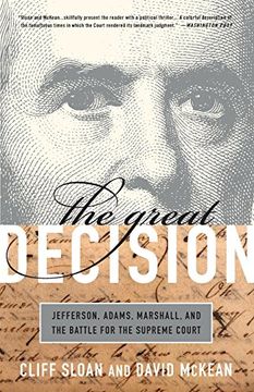 portada The Great Decision: Jefferson, Adams, Marshall, and the Battle for the Supreme Court (in English)