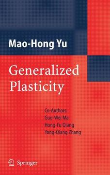 portada generalized plasticity (en Inglés)