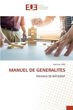 portada Manuel de Generalites (en Francés)