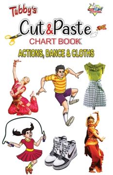 portada Tubbys Cut & Paste Chart Book Action, Dance & Cloths (en Inglés)