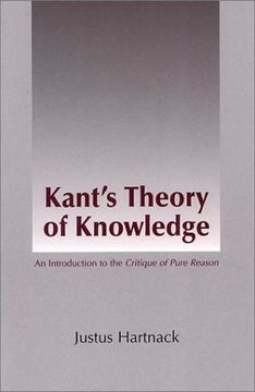 portada Kant's Theory of Knowledge: An Introduction to the Critique of Pure Reason
