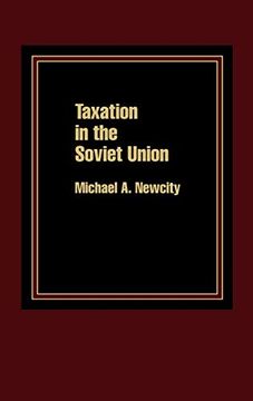 portada Taxation in the Soviet Union (en Inglés)