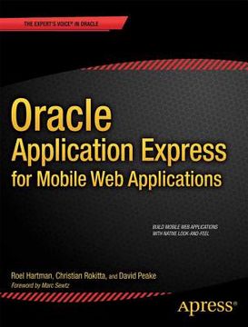 portada Oracle Application Express for Mobile Web Applications (en Inglés)