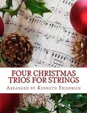 portada Four Christmas Trios for Strings (en Inglés)