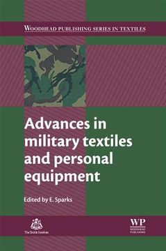 portada Advances in Military Textiles and Personal Equipment (en Inglés)