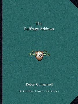 portada the suffrage address