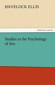 portada studies in the psychology of sex, volume 5 erotic symbolism, the mechanism of detumescence, the psychic state in pregnancy (en Inglés)