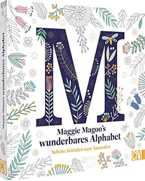 portada Maggie Magoos Wunderbares Alphabet Schöne Initialen zum Ausmalen (en Alemán)